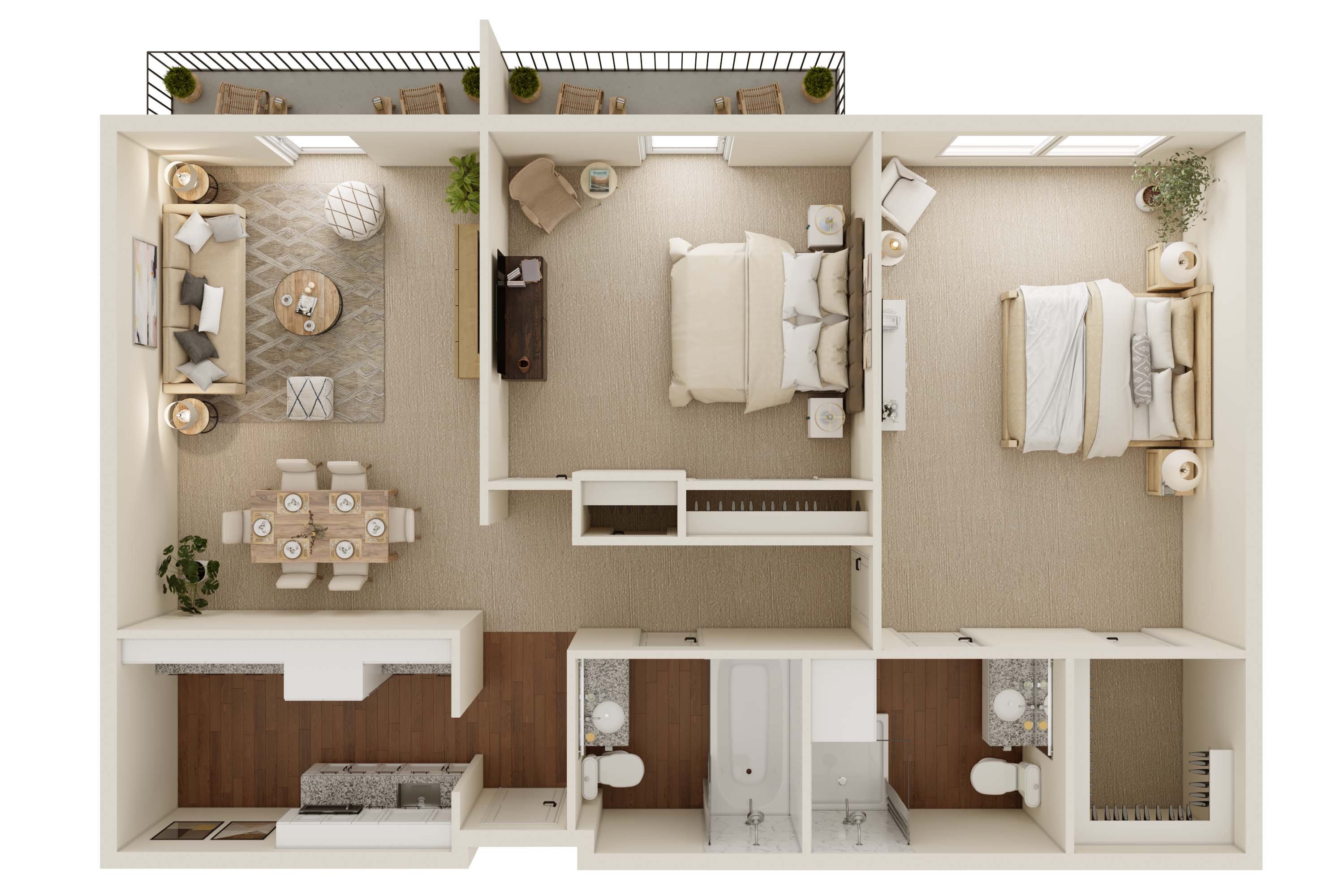 The Fairmont floor plan