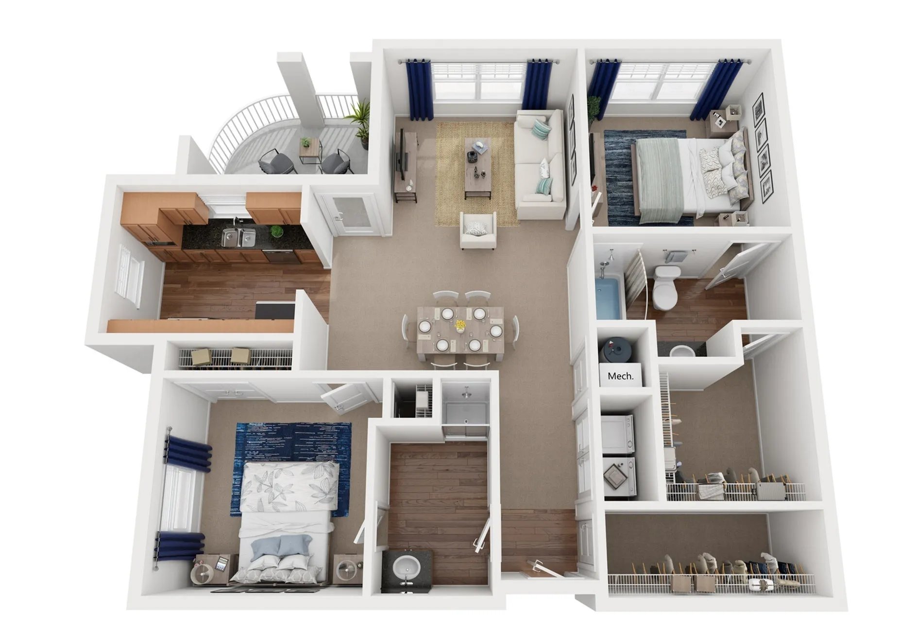 Foxtail floor plan