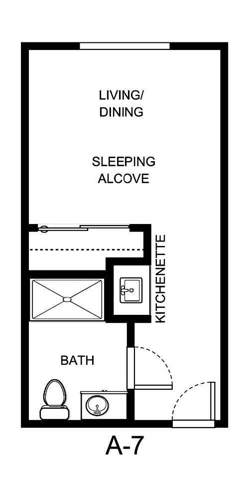 Chickadee floor plan