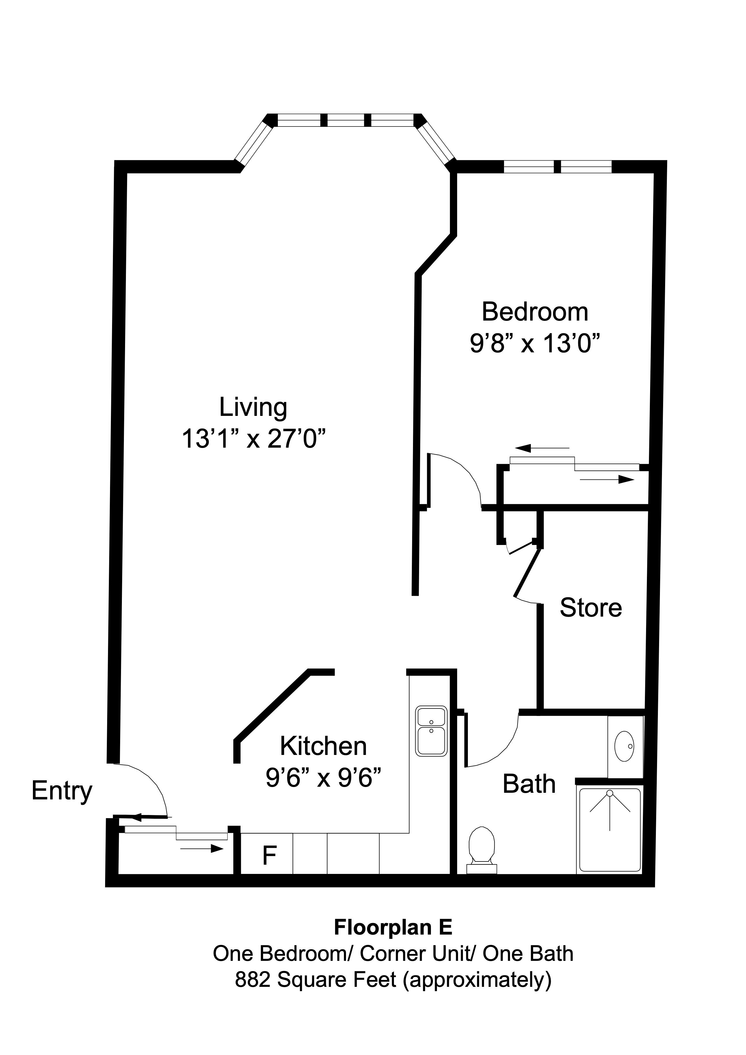 Hickory floor plan