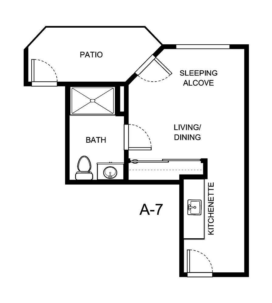 Bluebird floor plan